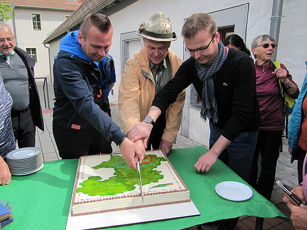 Geburtstagstorte "25 Jahre Saale-Holzland-Kreis"