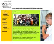 Screenshot Website Kreismusikschule